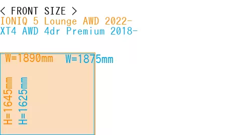 #IONIQ 5 Lounge AWD 2022- + XT4 AWD 4dr Premium 2018-